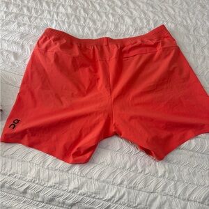 On Running Vibrant Orange Men's Shorts